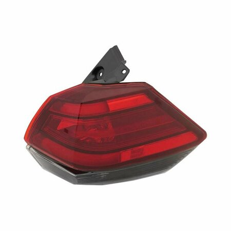 SHERMAN PARTS Passenger Side Outer Replacement Tail Light for 2017-2019 Nissan Rogue SHE1662B-191-2